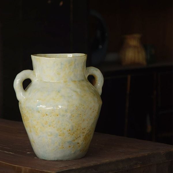  Bình Hoa Cổ Điển Lam Hồng 