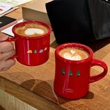  Cốc Sứ Đỏ Chữ Fun 