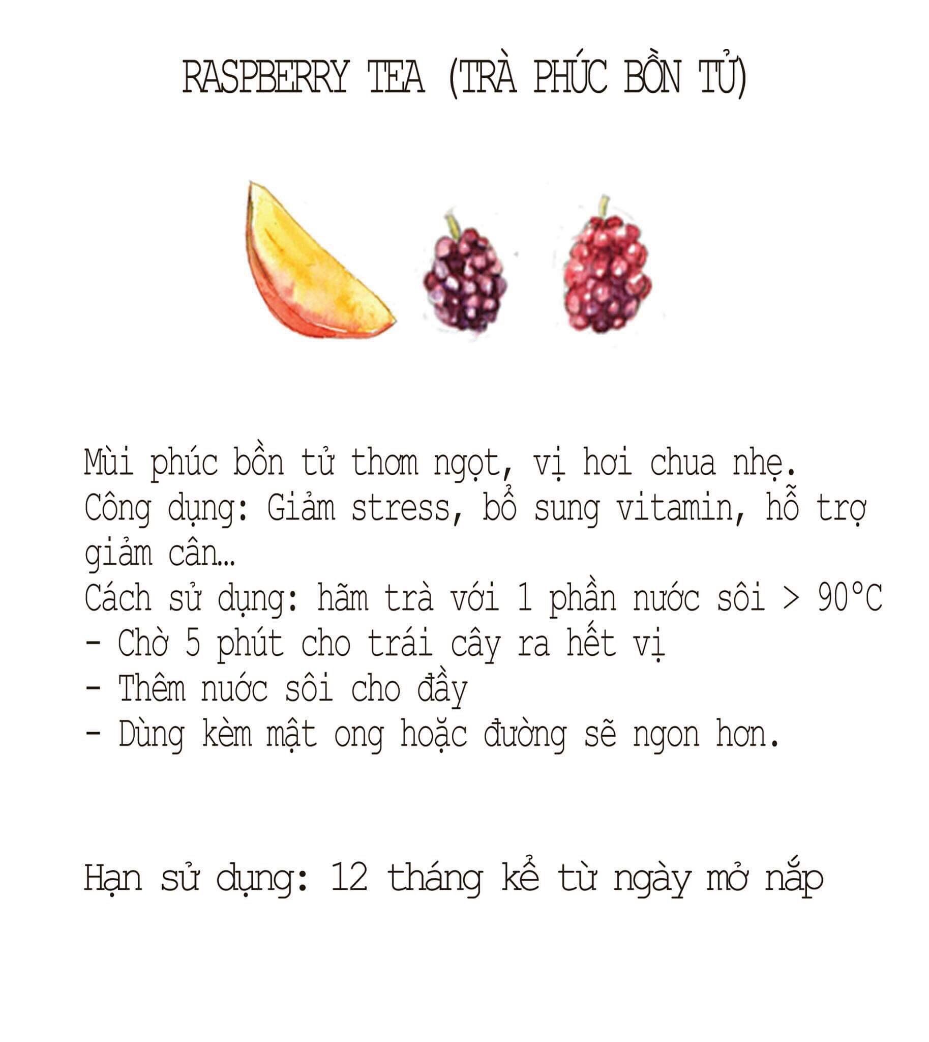  Trà Phúc Bồn Tử 