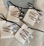  Kẹp Tóc Bạc Trái Tim 