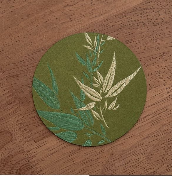  Lót Cốc Lá Tre 