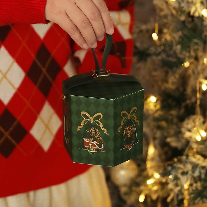  Hộp Quà Giấy Caro Xmas 
