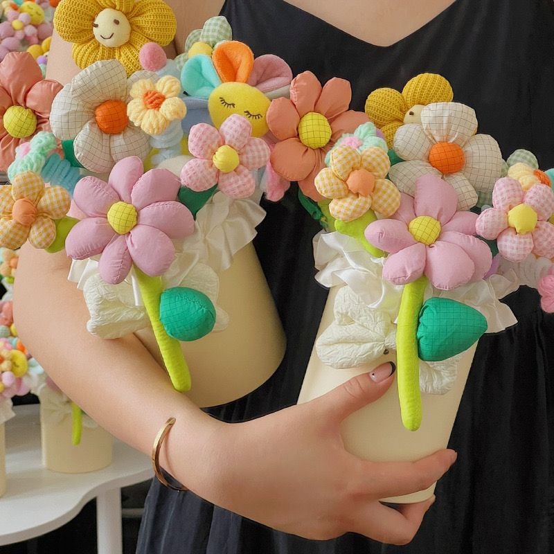  Chậu Hoa Vải Lớn 