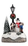 Tượng Snowman And The Christmas Lamppost 