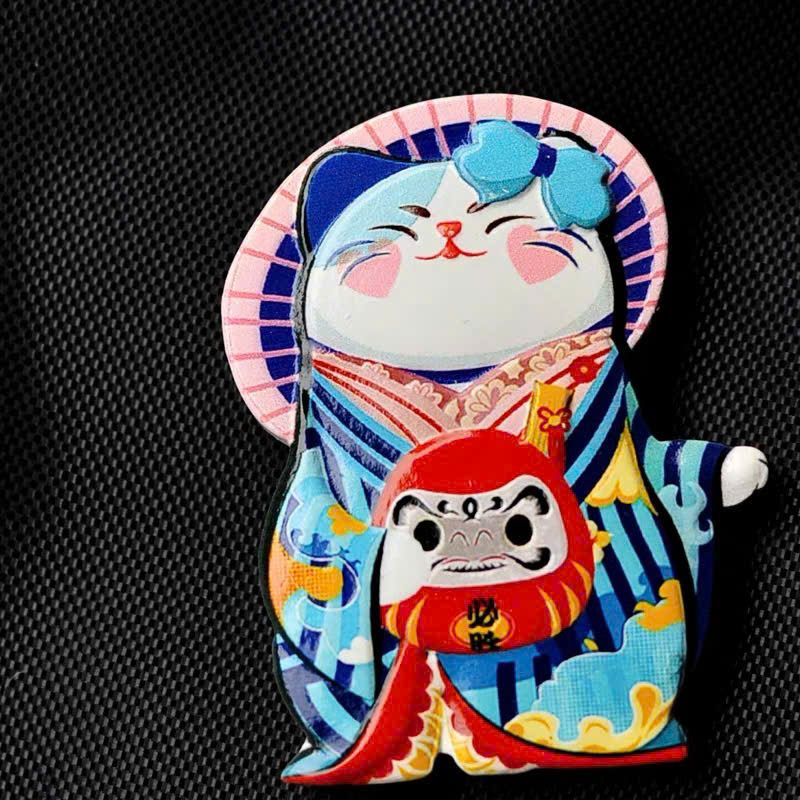  Dán Tủ Lạnh Mèo Lễ Hội 