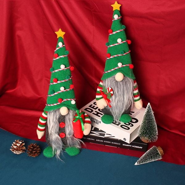  Thần Lùn Lớn Mũ Xanh Trang Trí 