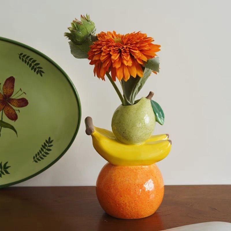  Bình Hoa Trái Cây 