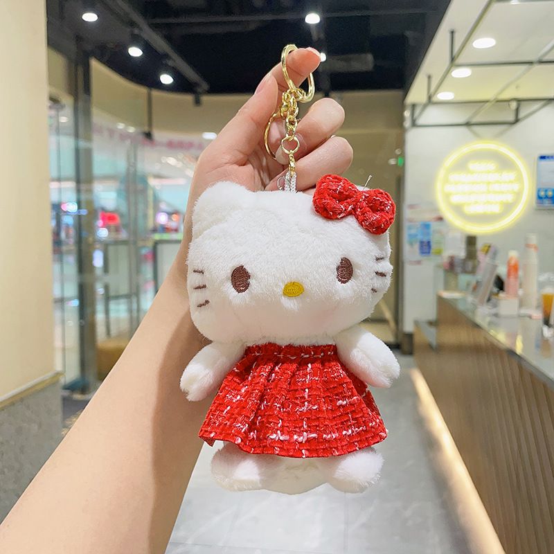  Móc Khóa Bông Hello Kitty 