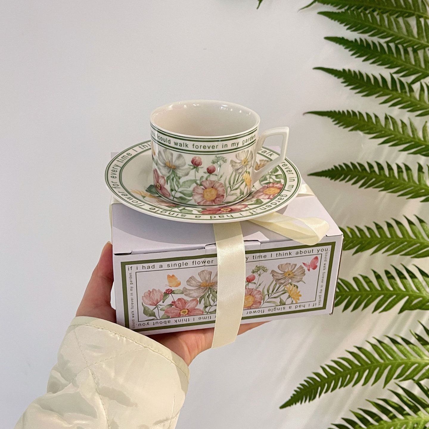  Set Tách Flower-Garden 