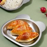  Khay Đồ Ăn Inox 304 Cho Bé 