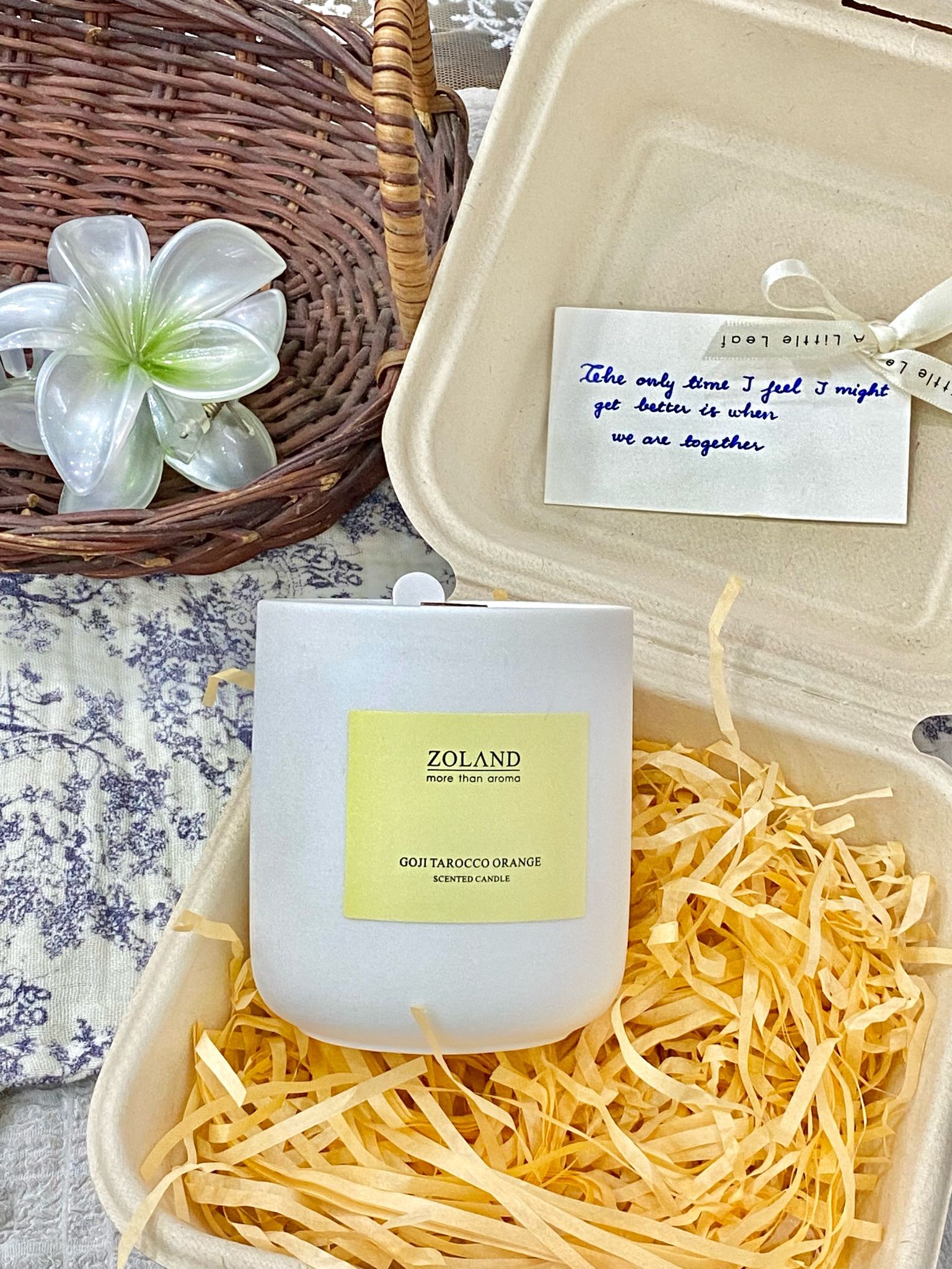  Nến Thơm Zoland Cốc Gốm 