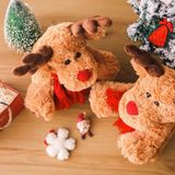 Gối Bông Tuần Lộc Choàng Khăn 
