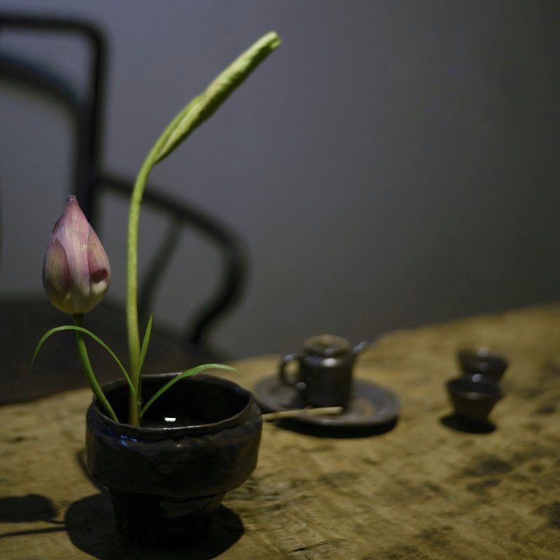  Bát Ikebana Lục Bình 