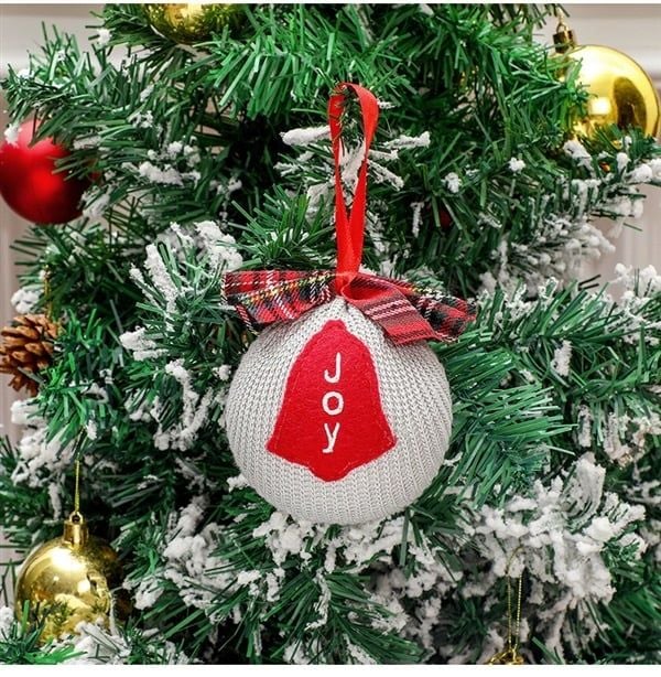  Treo Xmas Bóng Len Chữ 