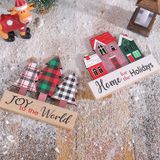  Biển Gỗ Xmas Thông Điệp 