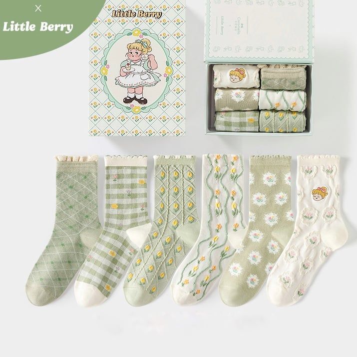  Set Tất Cổ Tích Little Berry 