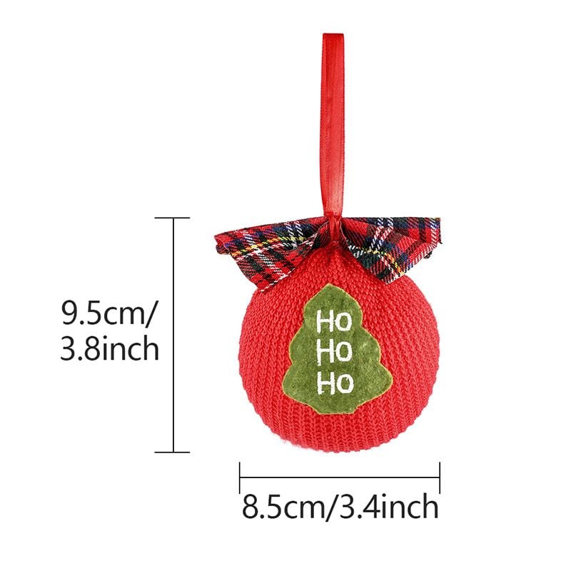  Treo Xmas Bóng Len Chữ 