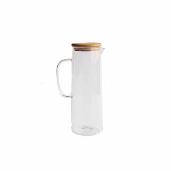  Bình Thủy Tinh Nắp Gỗ 1500ml 