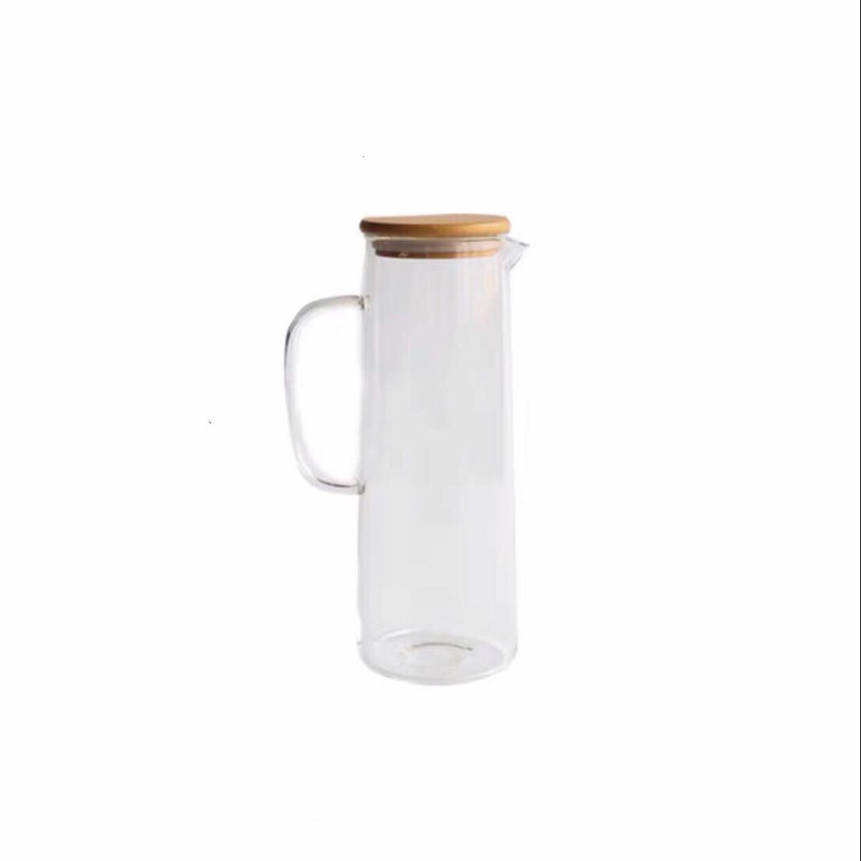  Bình Thủy Tinh Nắp Gỗ 1500ml 