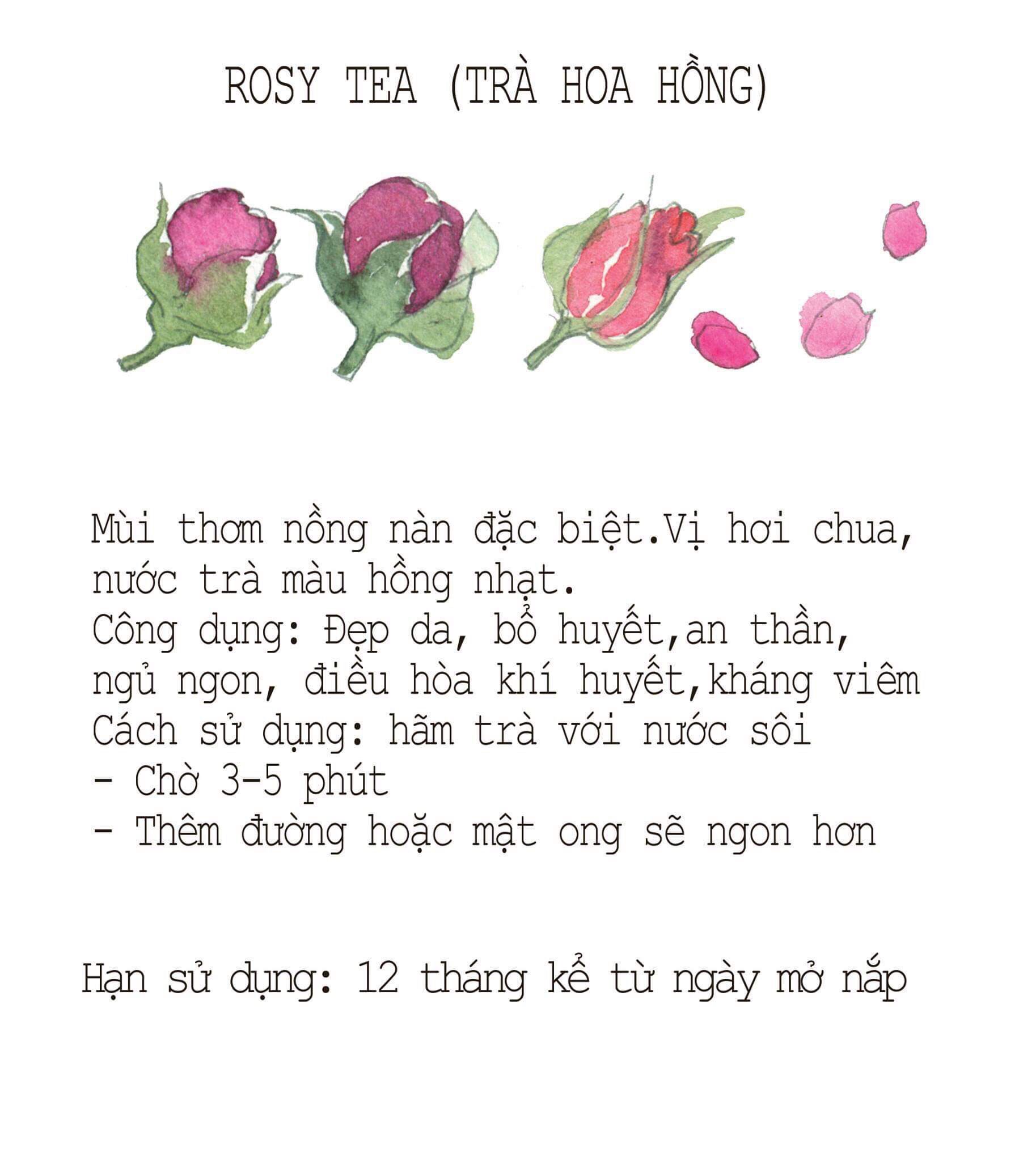  Trà Hoa Hồng 