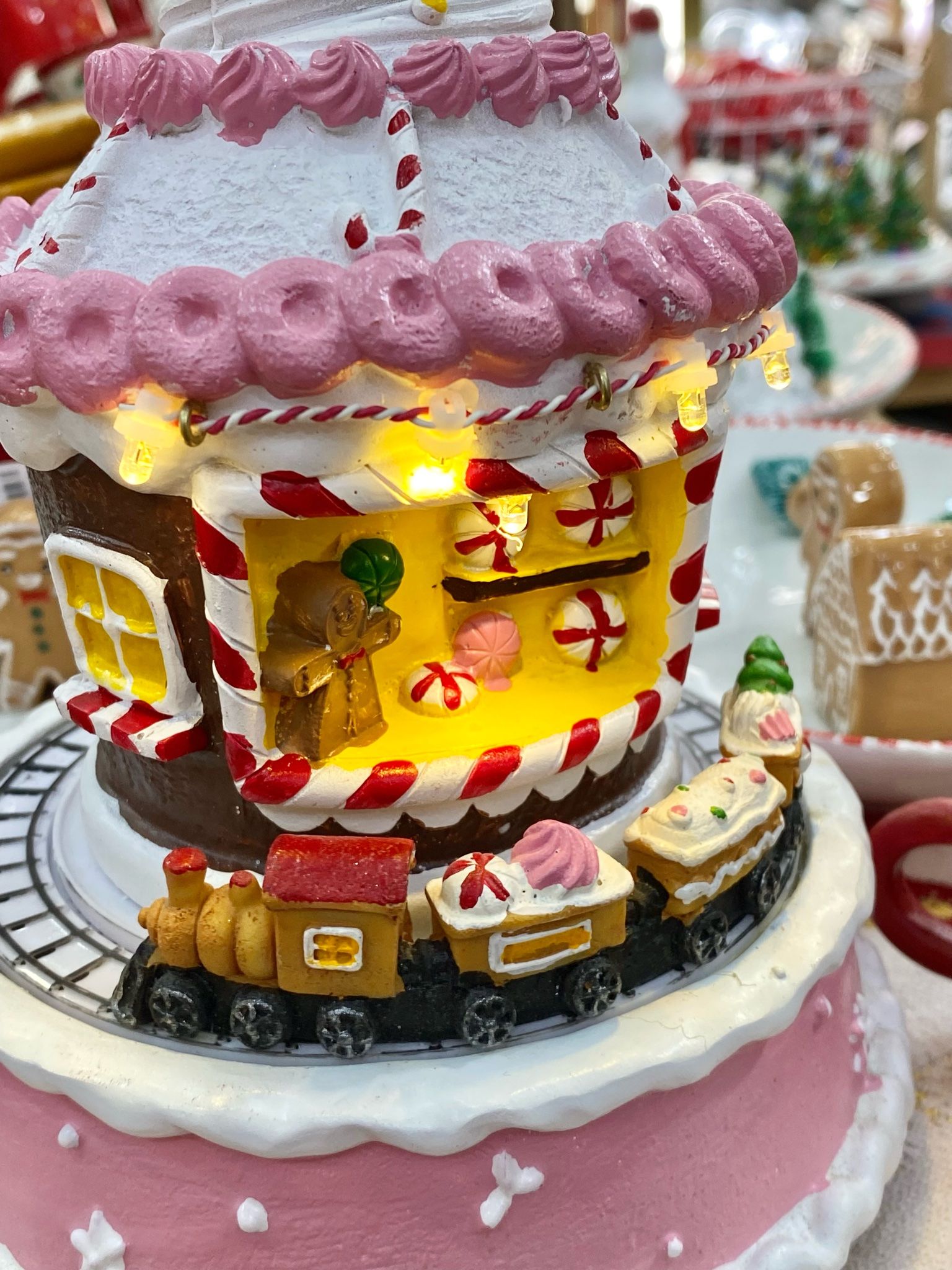  Hộp Nhạc Kem Cupcake Giáng Sinh 