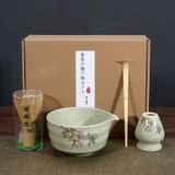  Set Pha Matcha Đào Xuân 
