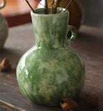  Bình Hoa Cổ Điển Rêu Xanh 