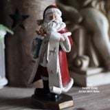  Tượng Santa Đọc Thư Retro 