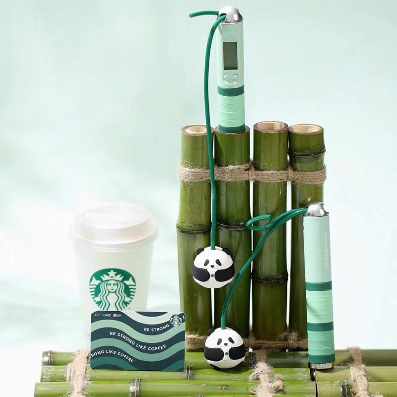  Dây Nhảy Điện Tử Gấu Trúc Starbucks 