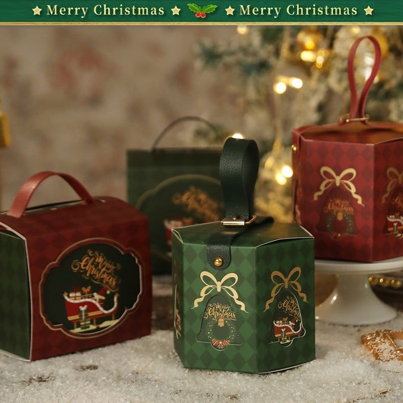  Hộp Quà Giấy Caro Xmas 