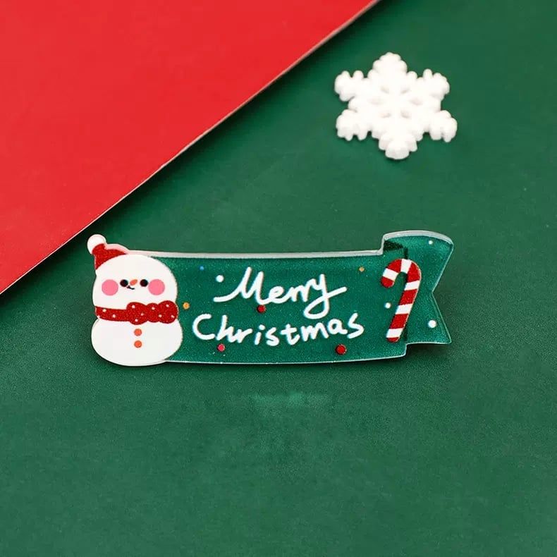  Kẹp Tóc Merry Christmas 