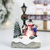  Tượng Snowman And The Christmas Lamppost 