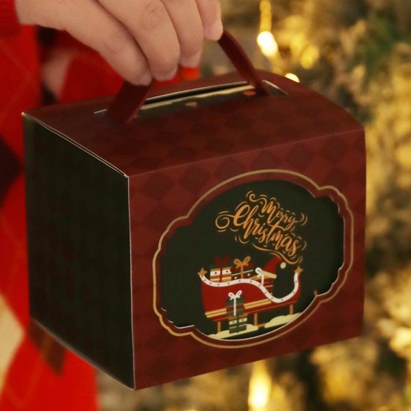  Hộp Quà Giấy Caro Xmas 