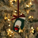  Treo Xmas Vải Dây Nơ 