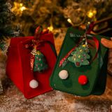  Túi Quà Vải Nỉ Xmas 