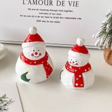  Santa, Người Tuyết Khắc Gỗ 