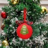  Treo Xmas Bóng Len Chữ 