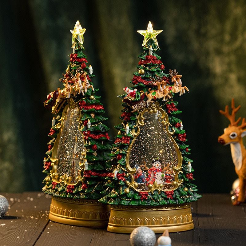  Hộp Nhạc Cây Thông Christmas Night 