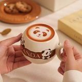  Cốc Gốm Latte Panda 
