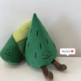  Gối Bông Cây Thông Mặt Cười 