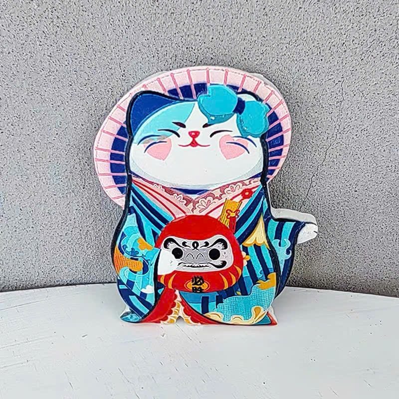  Dán Tủ Lạnh Mèo Lễ Hội 