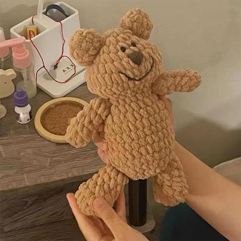  Gấu Bông Đan Len Teddy 