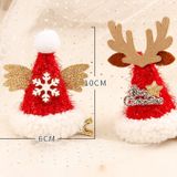  Kẹp Tóc Xmas Mũ Ren,Bông 