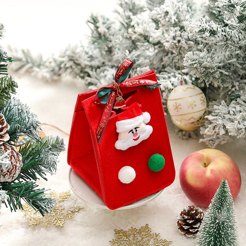  Túi Quà Vải Nỉ Xmas 