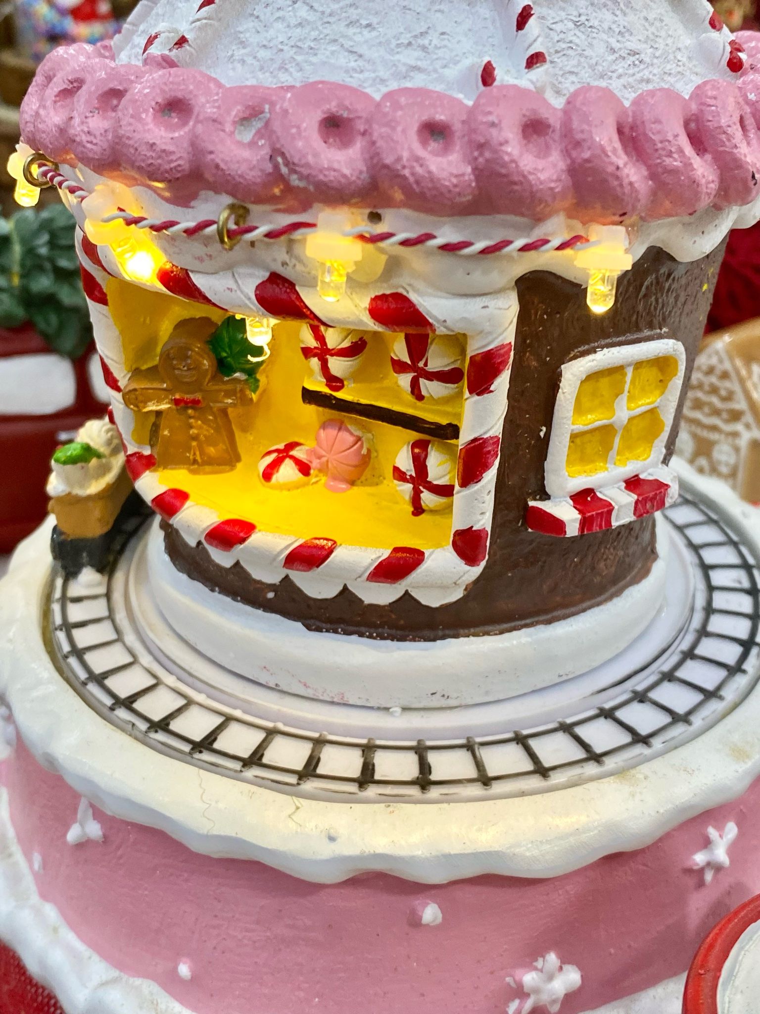  Hộp Nhạc Kem Cupcake Giáng Sinh 