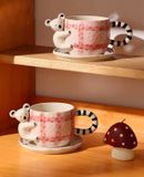  Set Tách Gấu Koala Hồng 