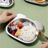  Khay Đồ Ăn Inox 304 Cho Bé 