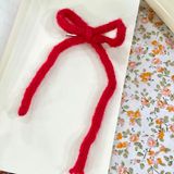  Kẹp Tóc Nơ Đỏ 
