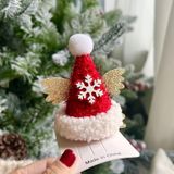  Kẹp Tóc Xmas Mũ Ren,Bông 