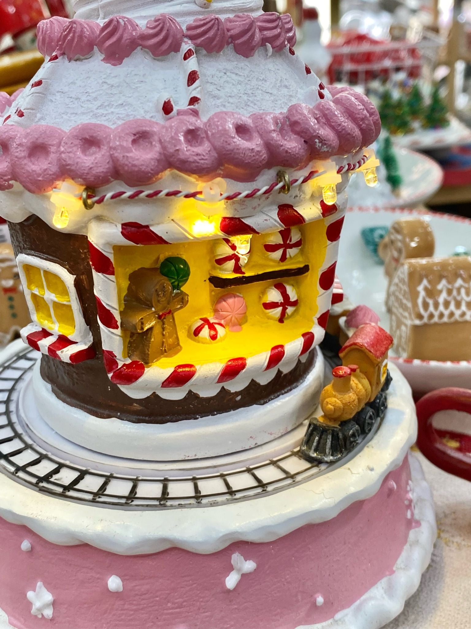  Hộp Nhạc Kem Cupcake Giáng Sinh 